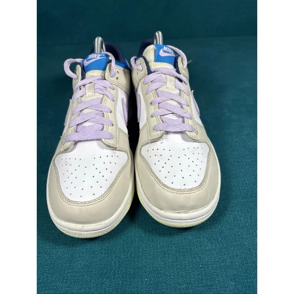 Nike Dunk Low GS Khaki Blue Pink Women’s 8.5 (7Y) FB9109-103
